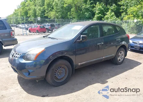 2014 Nissan Rogue Select S from USA, damaged, VIN JN8AS5MVXEW707553